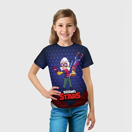Детская футболка Белль Belle Brawl Stars / 3D-принт – фото 5