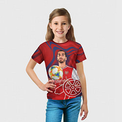 Футболка детская Henrikh Mkhitaryan Arsenal, цвет: 3D-принт — фото 2