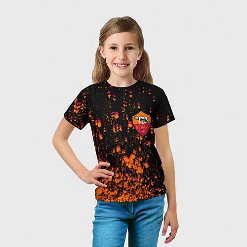 Детская футболка Roma / 3D-принт – фото 5