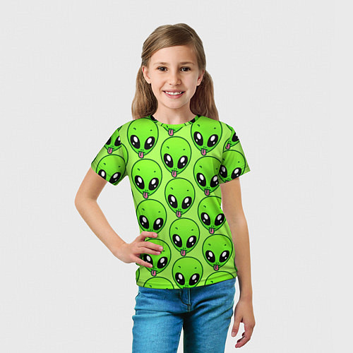 Детская футболка Инопланетяне / 3D-принт – фото 5
