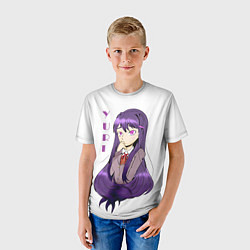 Футболка детская Doki Doki YURI, цвет: 3D-принт — фото 2