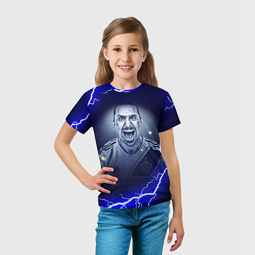 Детская футболка Златан Ибрагимович ZLATAN Z / 3D-принт – фото 5
