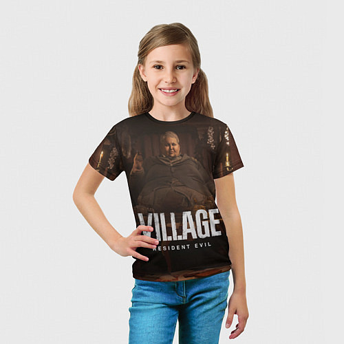 Детская футболка RESIDENT EVIL VILLAGE / 3D-принт – фото 5