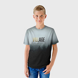 Футболка детская Resident Evil Village, цвет: 3D-принт — фото 2