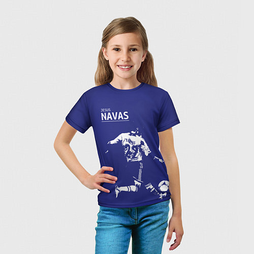 Детская футболка Хесус Навас / 3D-принт – фото 5
