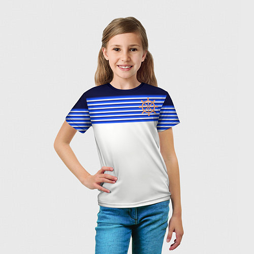 Детская футболка Мореход / 3D-принт – фото 5