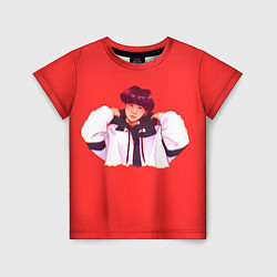 Футболка детская Suga Red, цвет: 3D-принт