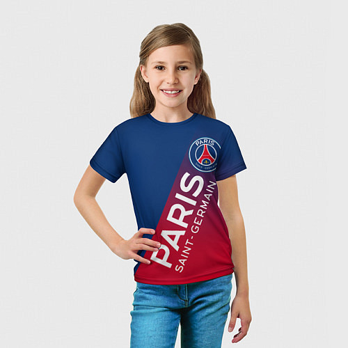 Детская футболка ФК ПСЖ PARIS SAINT GERMAIN / 3D-принт – фото 5