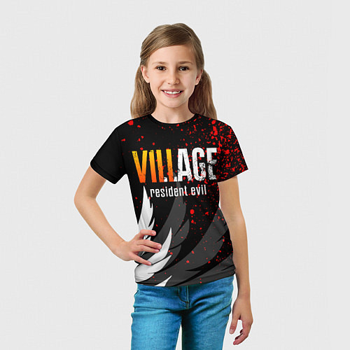 Детская футболка RESIDENT EVIL 8 VILLAGE / 3D-принт – фото 5