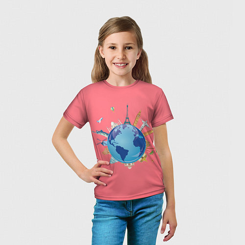 Детская футболка Наша планета / 3D-принт – фото 5
