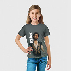 Футболка детская Eliot, цвет: 3D-принт — фото 2