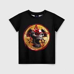 Футболка детская Five Finger Death Punch FFDP, цвет: 3D-принт