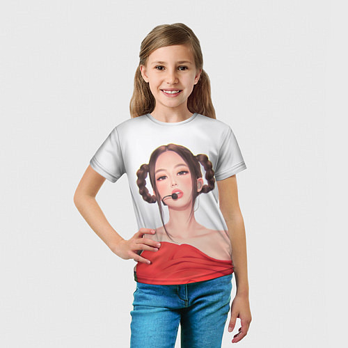 Детская футболка Sweet Jannie / 3D-принт – фото 5