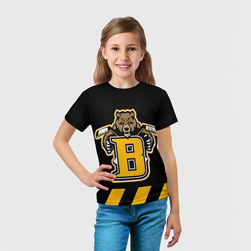 Детская футболка BOSTON BRUINS / 3D-принт – фото 5