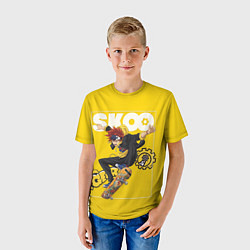 Футболка детская SK8 the Infinity, Реки Кян, цвет: 3D-принт — фото 2