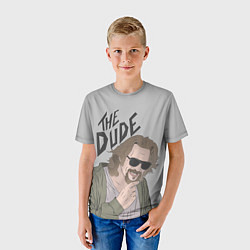 Футболка детская The Dude, цвет: 3D-принт — фото 2