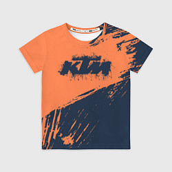 Футболка детская KTM ГРАНЖ Z, цвет: 3D-принт