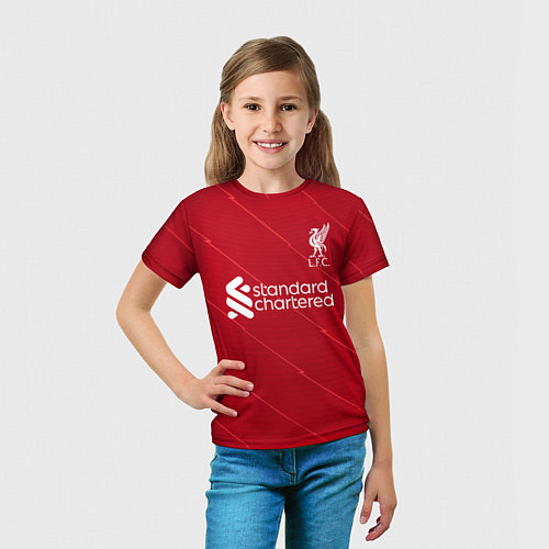 Детская футболка Жота Ливерпуль форма 20212022 / 3D-принт – фото 5