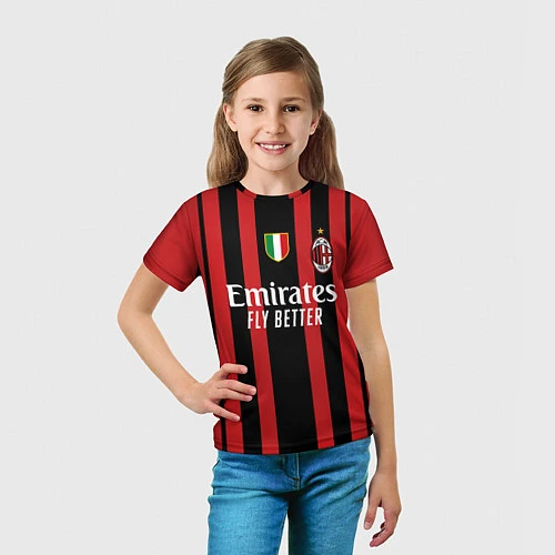 Детская футболка Ибрагимович Милан 20212022 / 3D-принт – фото 5