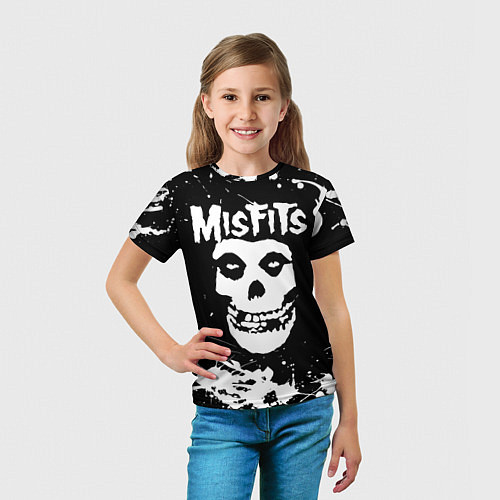 Детская футболка MISFITS 4 / 3D-принт – фото 5