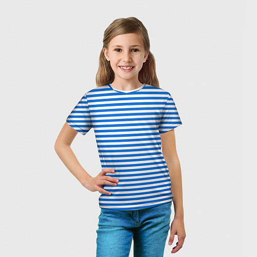 Детская футболка Морская униформа / 3D-принт – фото 5
