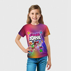 Футболка детская Friday Night Funkin, цвет: 3D-принт — фото 2