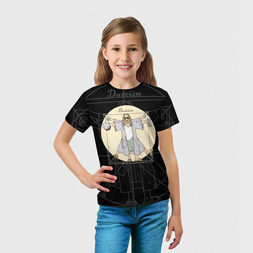 Детская футболка Dudeism Большой Лебовский / 3D-принт – фото 5