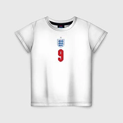 Футболка детская Кейн форма Англия 20212022, цвет: 3D-принт