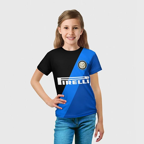 Детская футболка INTERNATIONAL INTER MILAN / 3D-принт – фото 5