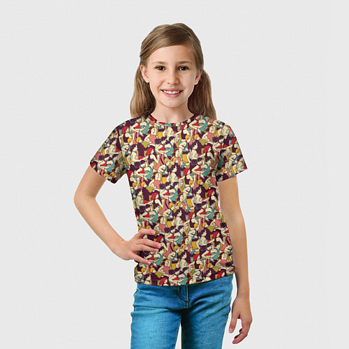 Детская футболка Марафон / 3D-принт – фото 5
