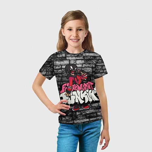 Детская футболка Friday Night Funkin A G O T I / 3D-принт – фото 5