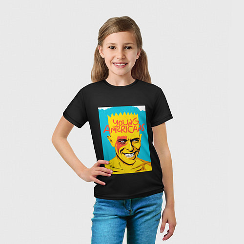 Детская футболка Bart x Bowie / 3D-принт – фото 5