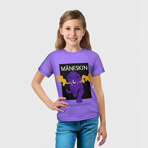 Детская футболка Maneskin / 3D-принт – фото 5