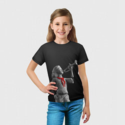 Футболка детская Пищеблок, цвет: 3D-принт — фото 2