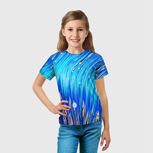 Детская футболка Морские водоросли! / 3D-принт – фото 5