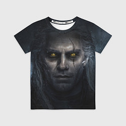 Футболка детская THE WITCHER ГЕРАЛЬТ GERALT, цвет: 3D-принт
