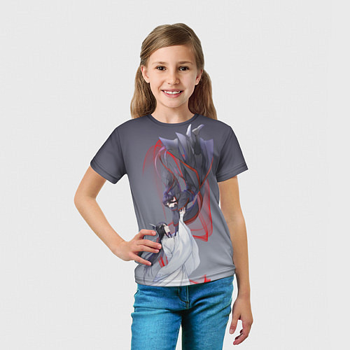 Детская футболка Магистр дъявольского культа / 3D-принт – фото 5