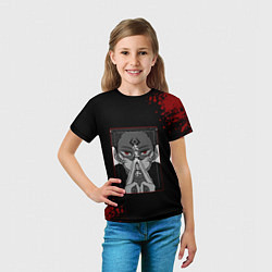 Футболка детская МАГИЧЕСКАЯ БИТВА SUKUNA, цвет: 3D-принт — фото 2