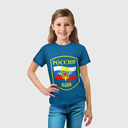 Футболка детская ВДВ России, цвет: 3D-принт — фото 2
