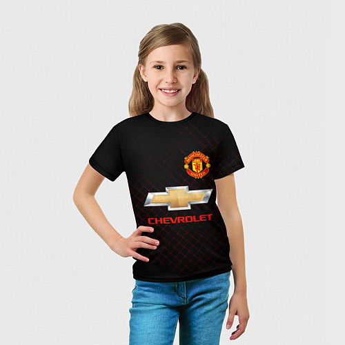Детская футболка Манчестер сила / 3D-принт – фото 5