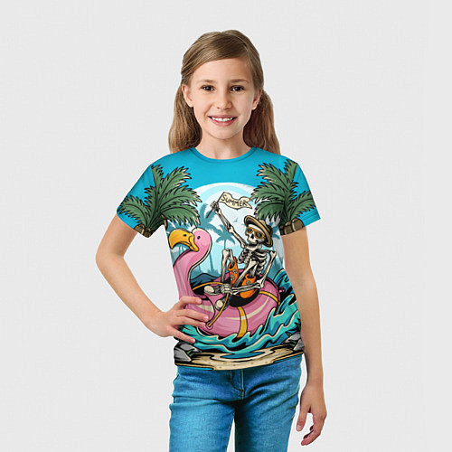 Детская футболка Summer time / 3D-принт – фото 5