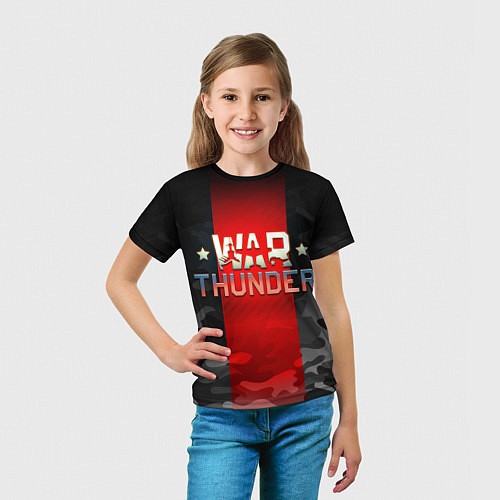 Детская футболка WAR THUNDER ВАР ТАНДЕР / 3D-принт – фото 5