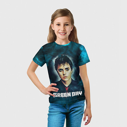 Детская футболка Billie GreenDay ГринДай Z / 3D-принт – фото 5