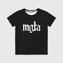 Футболка детская Mgla, цвет: 3D-принт