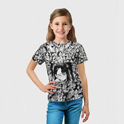 Футболка детская Нагаторо Nagatoro, цвет: 3D-принт — фото 2