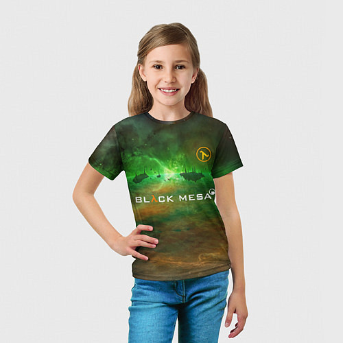 Детская футболка BLACK MESA HALF-LIFE Z / 3D-принт – фото 5