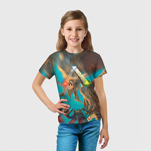 Детская футболка Ark Survival АРК СУРВИВАЛ Z / 3D-принт – фото 5
