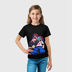 Футболка детская Бойфренд и Герлфренд FNF, цвет: 3D-принт — фото 2