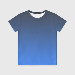 Футболка детская DARK OCEAN GRADIENT, цвет: 3D-принт