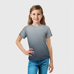 Футболка детская GRADIENT 50 SHADES OF GREY, цвет: 3D-принт — фото 2